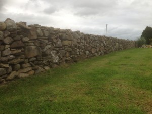 The Gardens Boyle Dry Stone wall Landscaping Stone masonry (2)