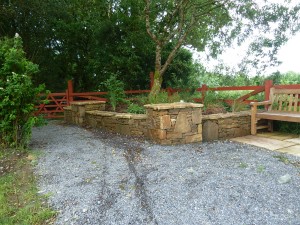 The Gardens Boyle Stone wall Landscaping Stone masonry (7)