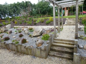 The gardens Landscaping rock garden alpine herbaceous planting (6)