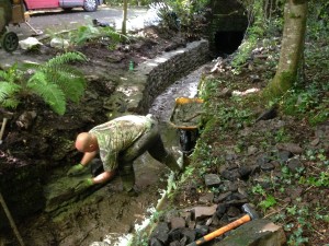 The gardens boyle Landscape maintenance stonework (9)